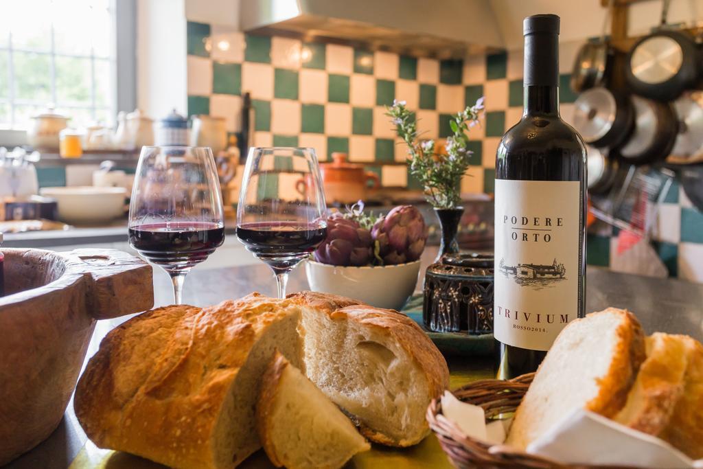 Podere Orto Wine Country House Trevinano Eksteriør bilde